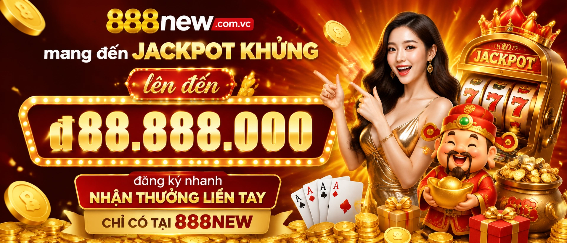 888NEW danh mục trò chơi phổ biến cho người Việt