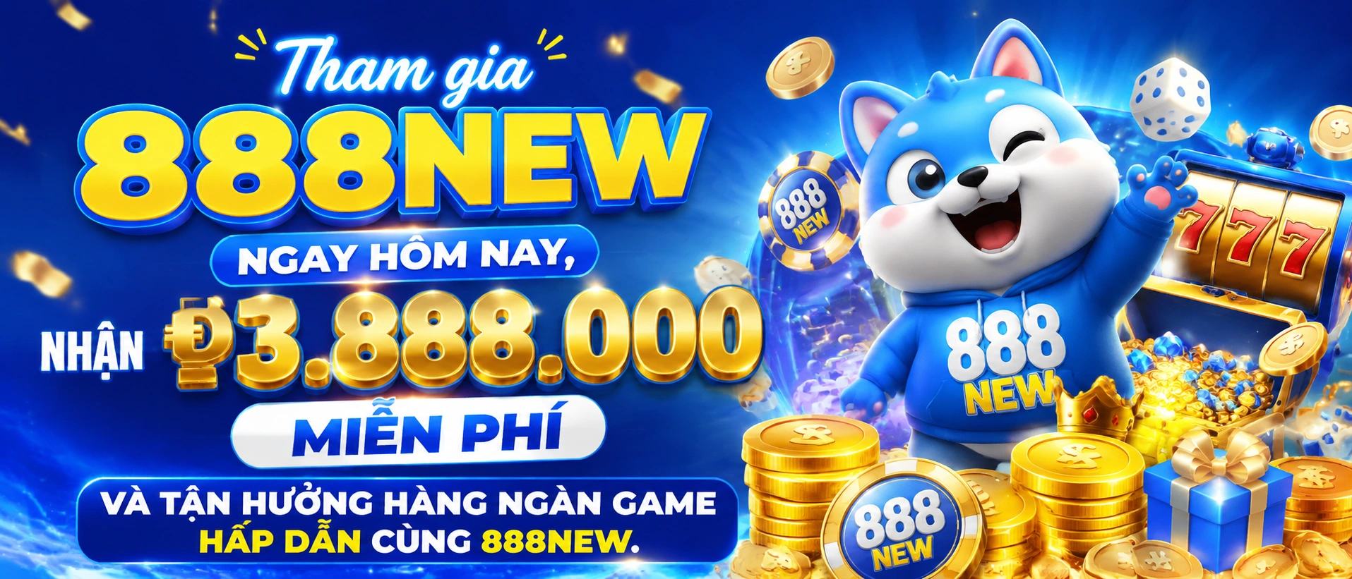 888NEW sảnh game nổi bật