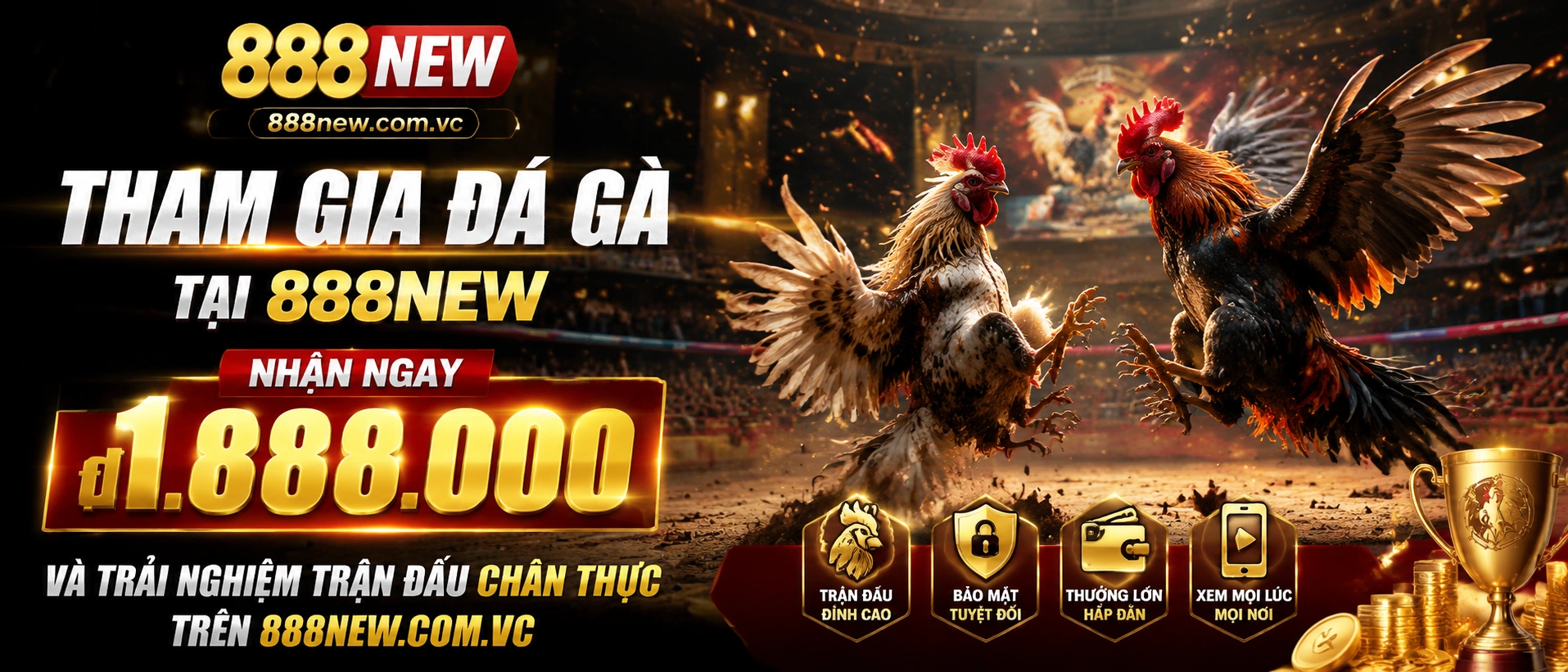 Khu Đá Gà Campuchia trên 888NEW